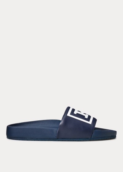 Pánské Sandály Polo Ralph Lauren Cayson Polo Slide - 95862-BUGY